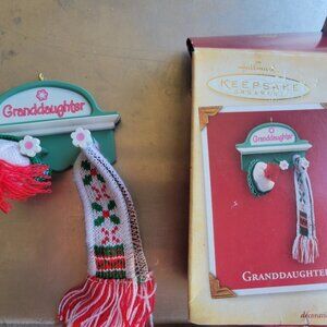 Hallmark Keepsake Ornament Granddaughter 2004.
